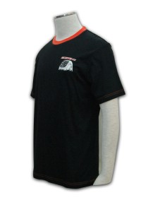 T154 印製 tee shirt   T恤印刷服務  團體T恤供應商     黑色